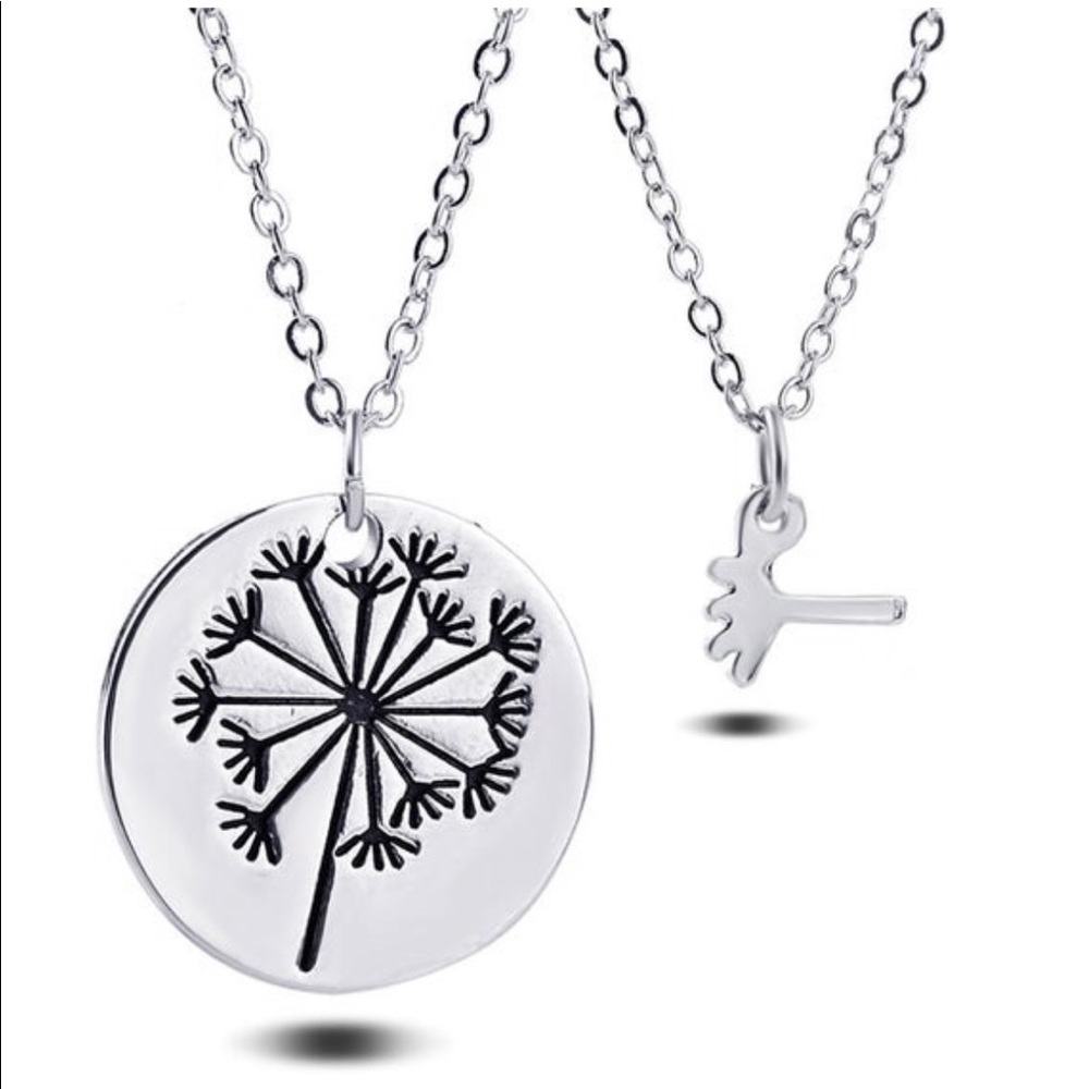 Dandelion Set Necklace - Mother Daughter / Son